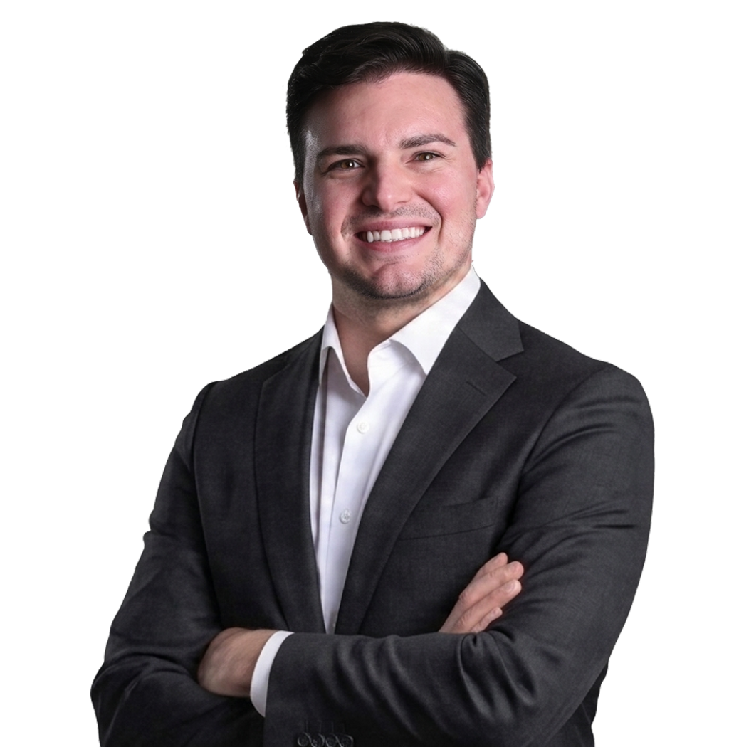 Dr Dr. Nicholas Ancona is smiling